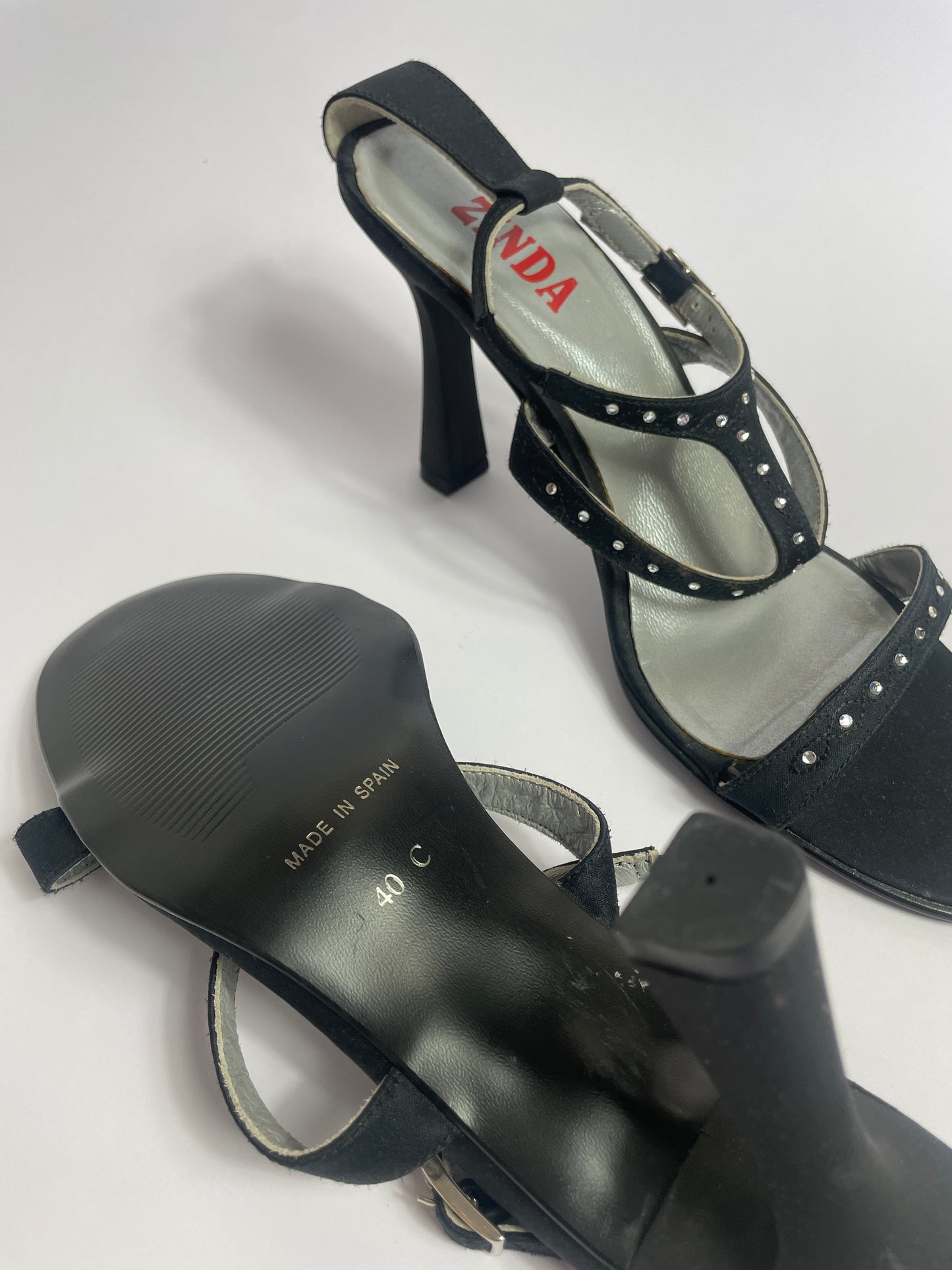 Sandales y2k à strass