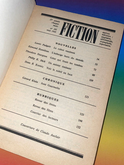 Revue Fiction mai 1969