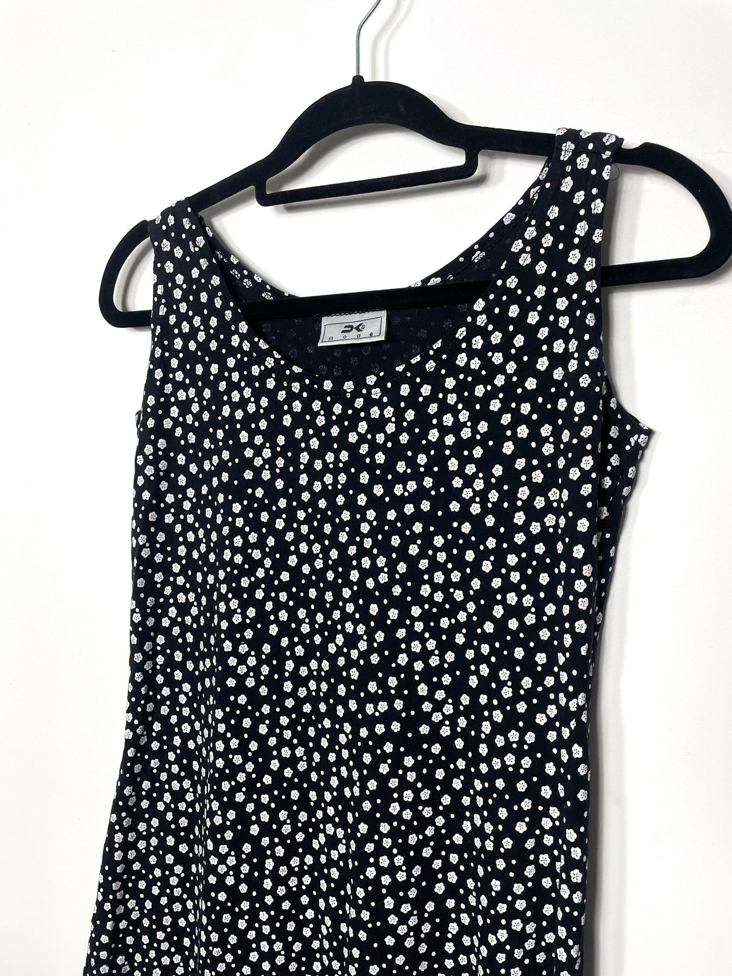 Robe longue à fleurs