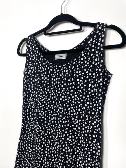 Robe longue à fleurs