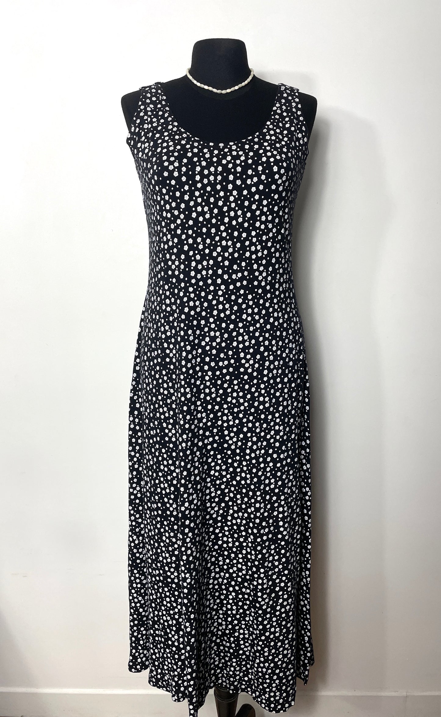 Robe longue à fleurs