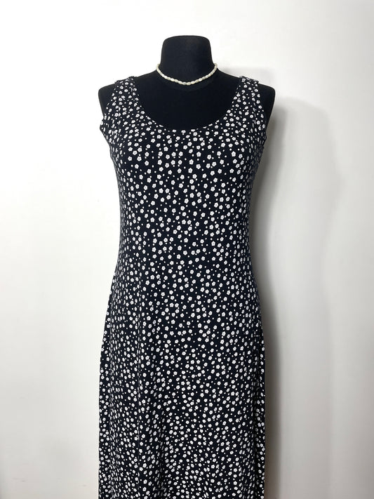 Robe longue à fleurs