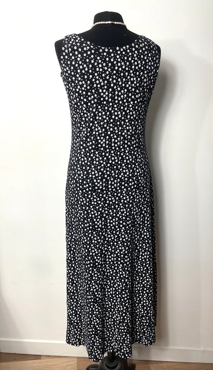 Robe longue à fleurs