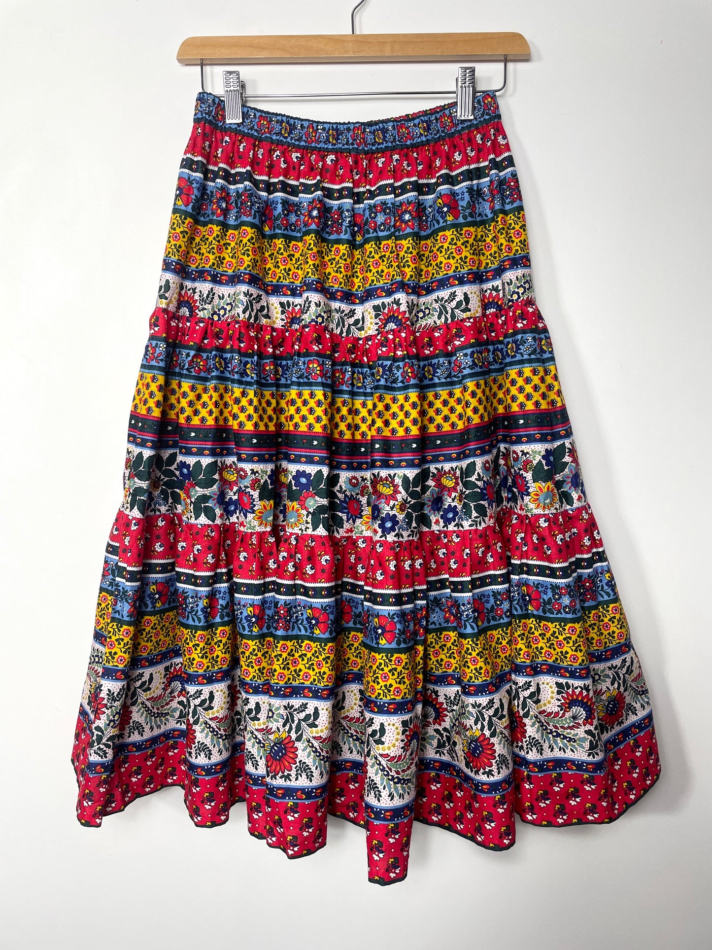 Jupe provençale vintage