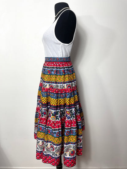 Jupe provençale vintage