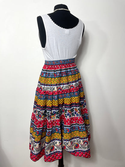 Jupe provençale vintage