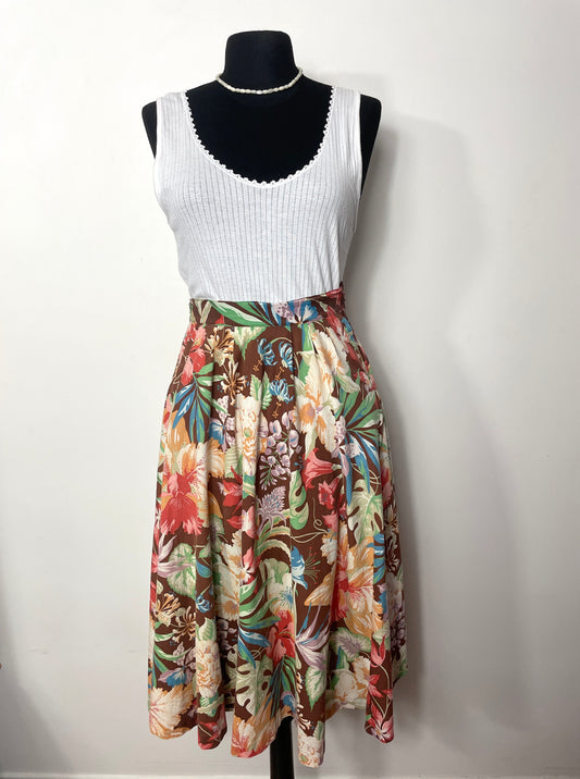 Jupe vintage en coton