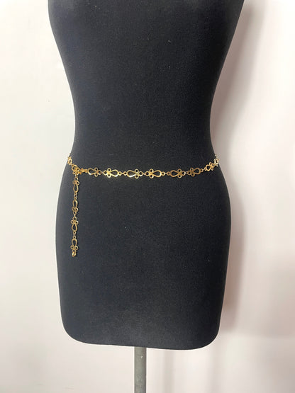 Ceinture chaîne dorée