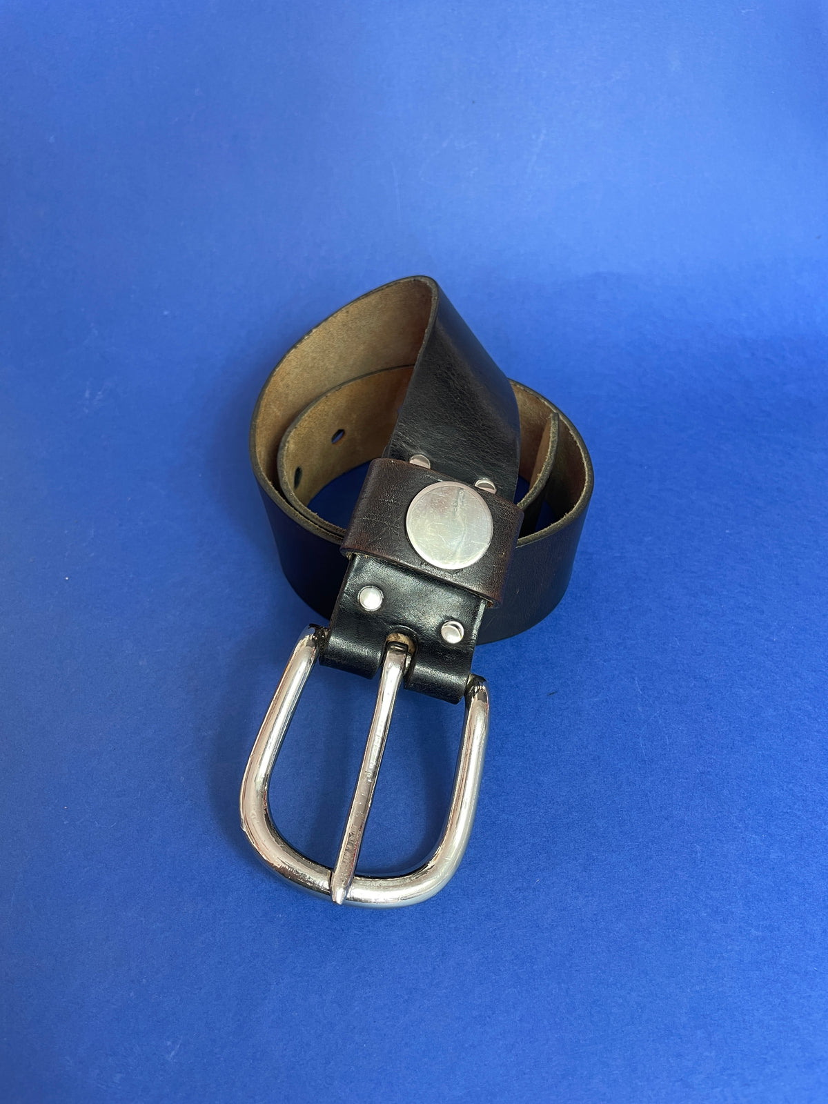 Ceinture vintage en cuir