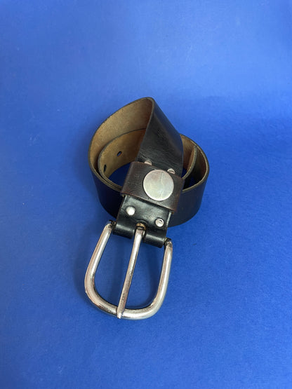 Ceinture vintage en cuir
