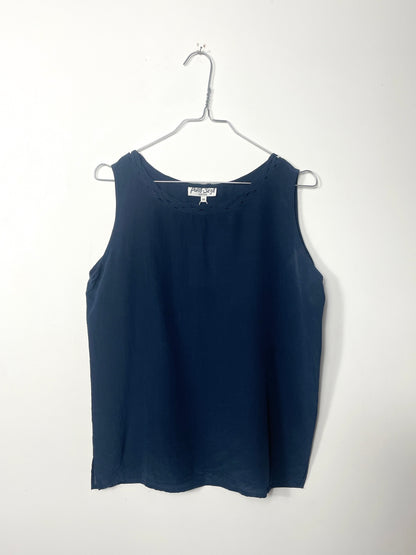 Débardeur vintage soie