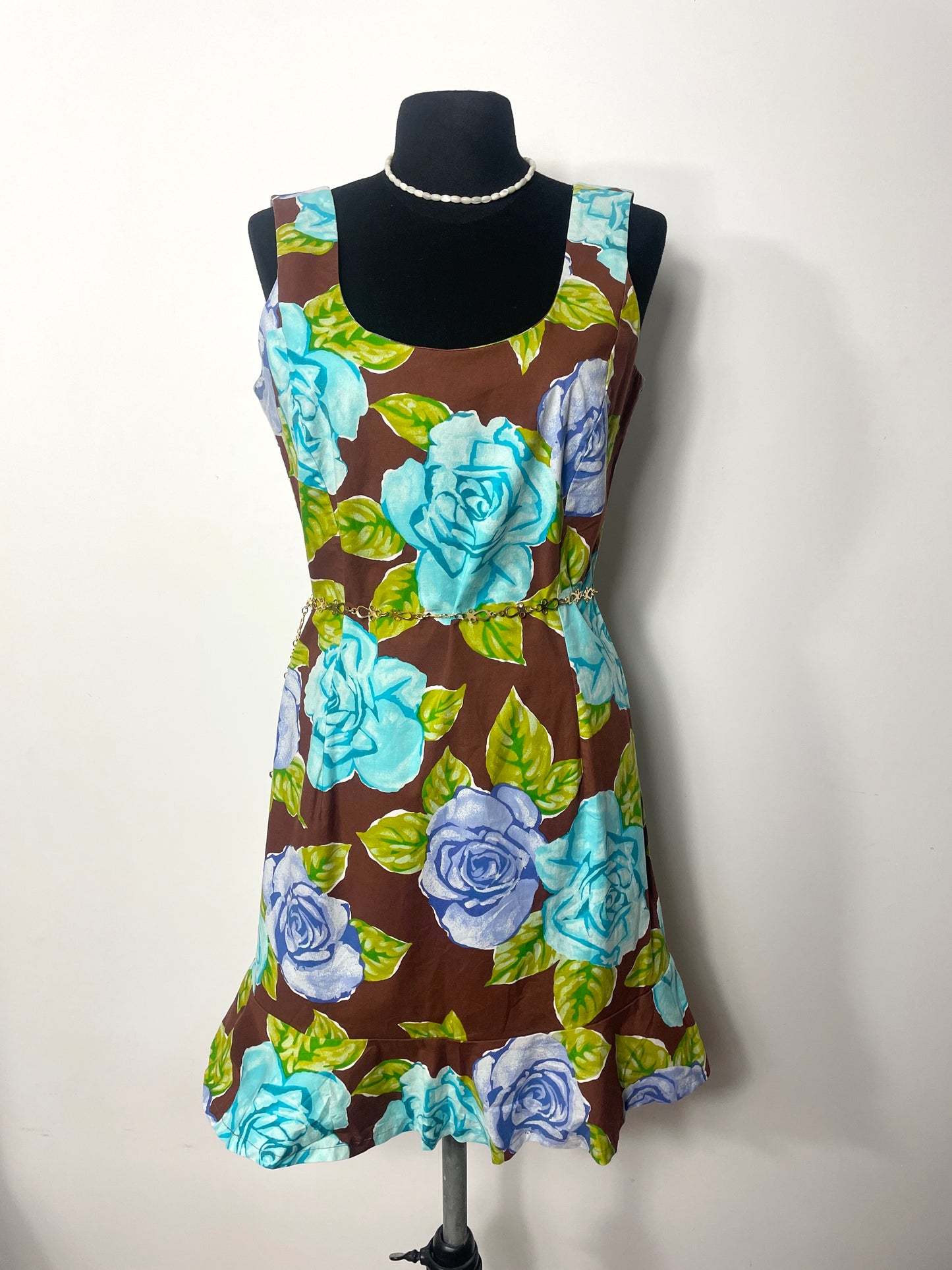 Robe 90s à fleurs