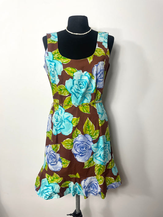 Robe 90s à fleurs