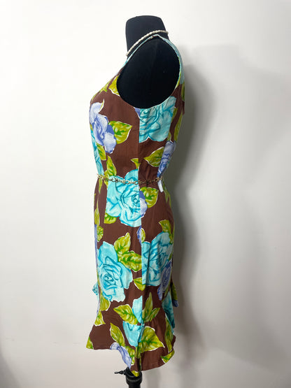 Robe 90s à fleurs
