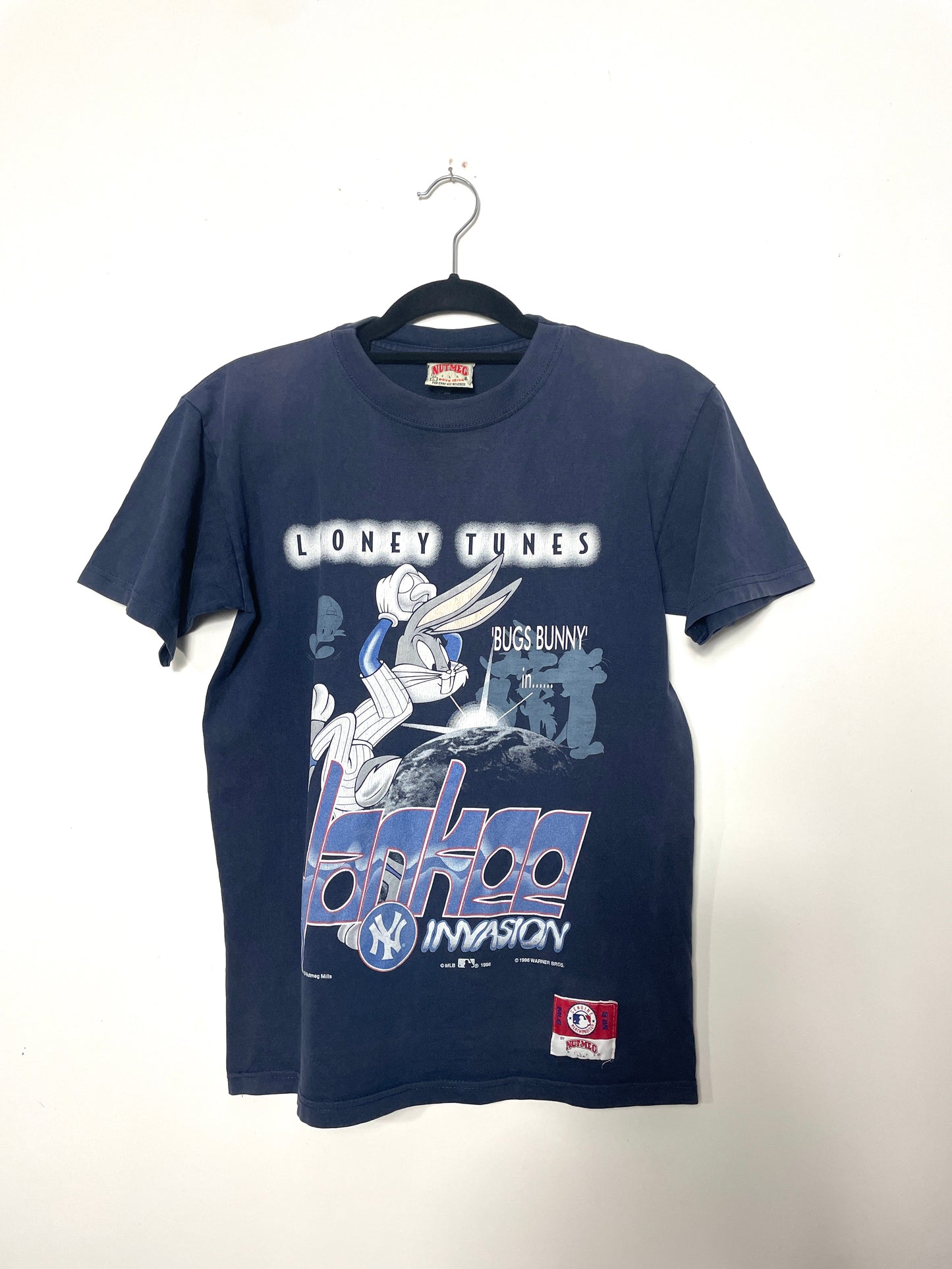 T-shirt Bugs Bunny Yankees vintage