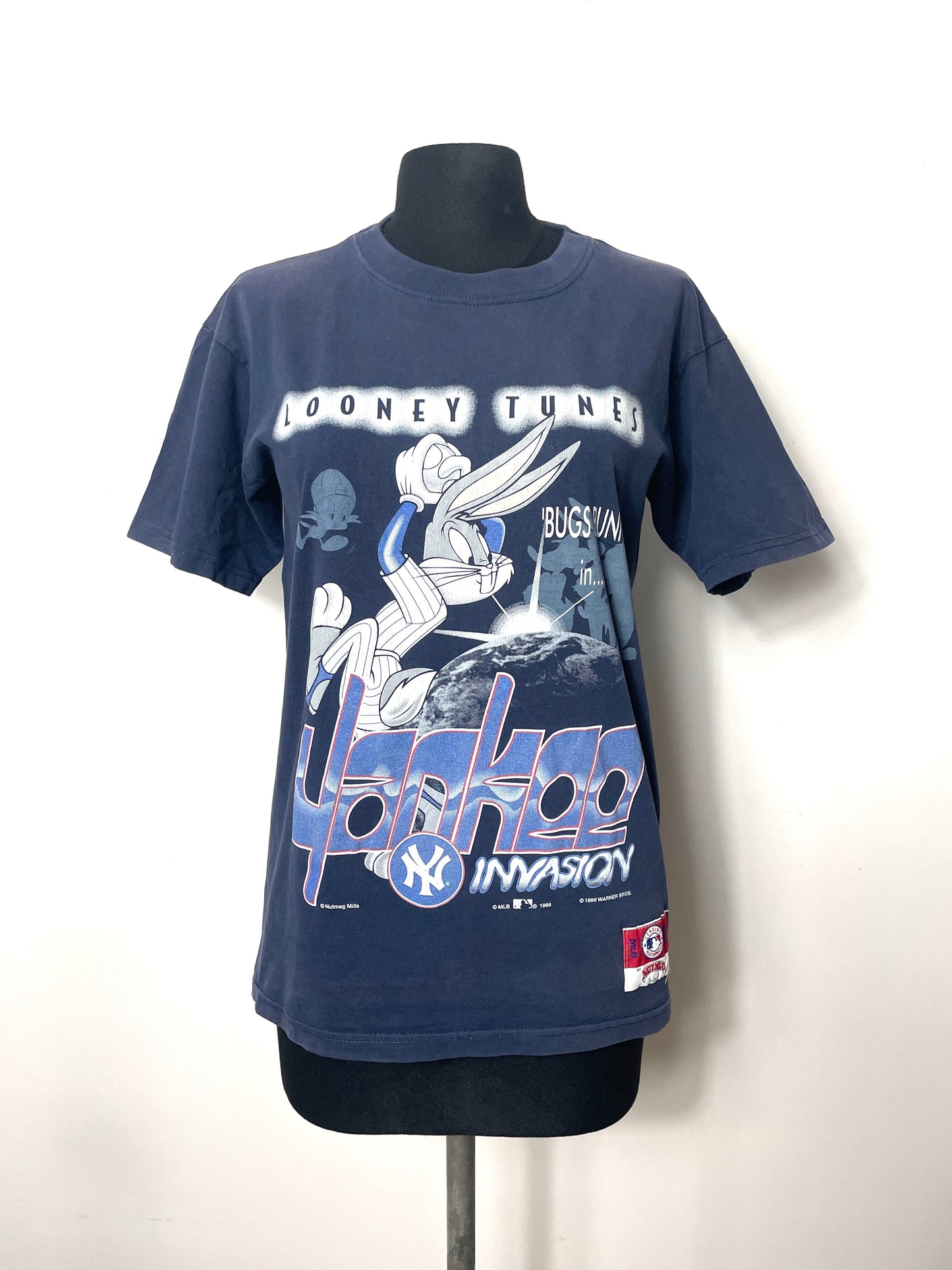 T-shirt Bugs Bunny Yankees vintage