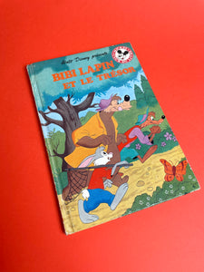 Livre Bibi Lapin et le trésor 1986