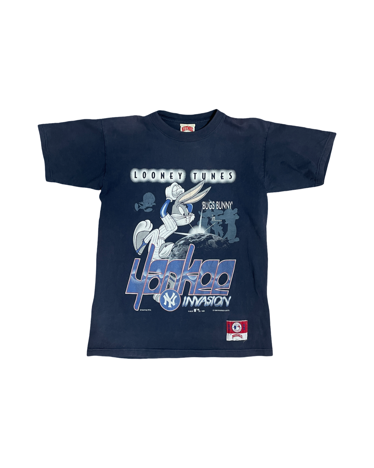 T-shirt Bugs Bunny Yankees vintage
