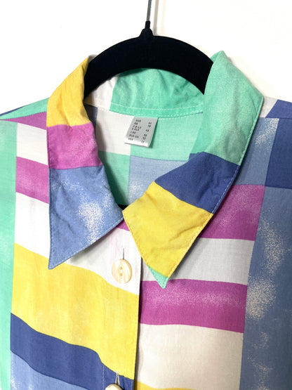 Chemise 90s pastel