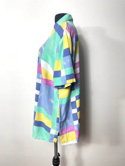 Chemise 90s pastel
