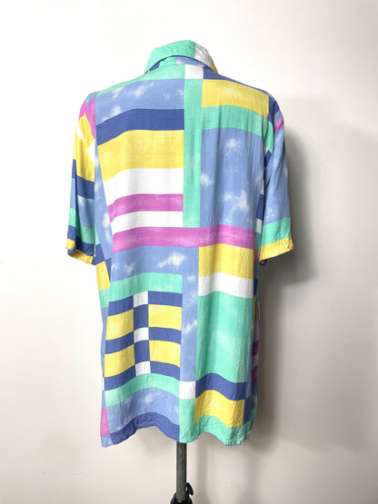 Chemise 90s pastel