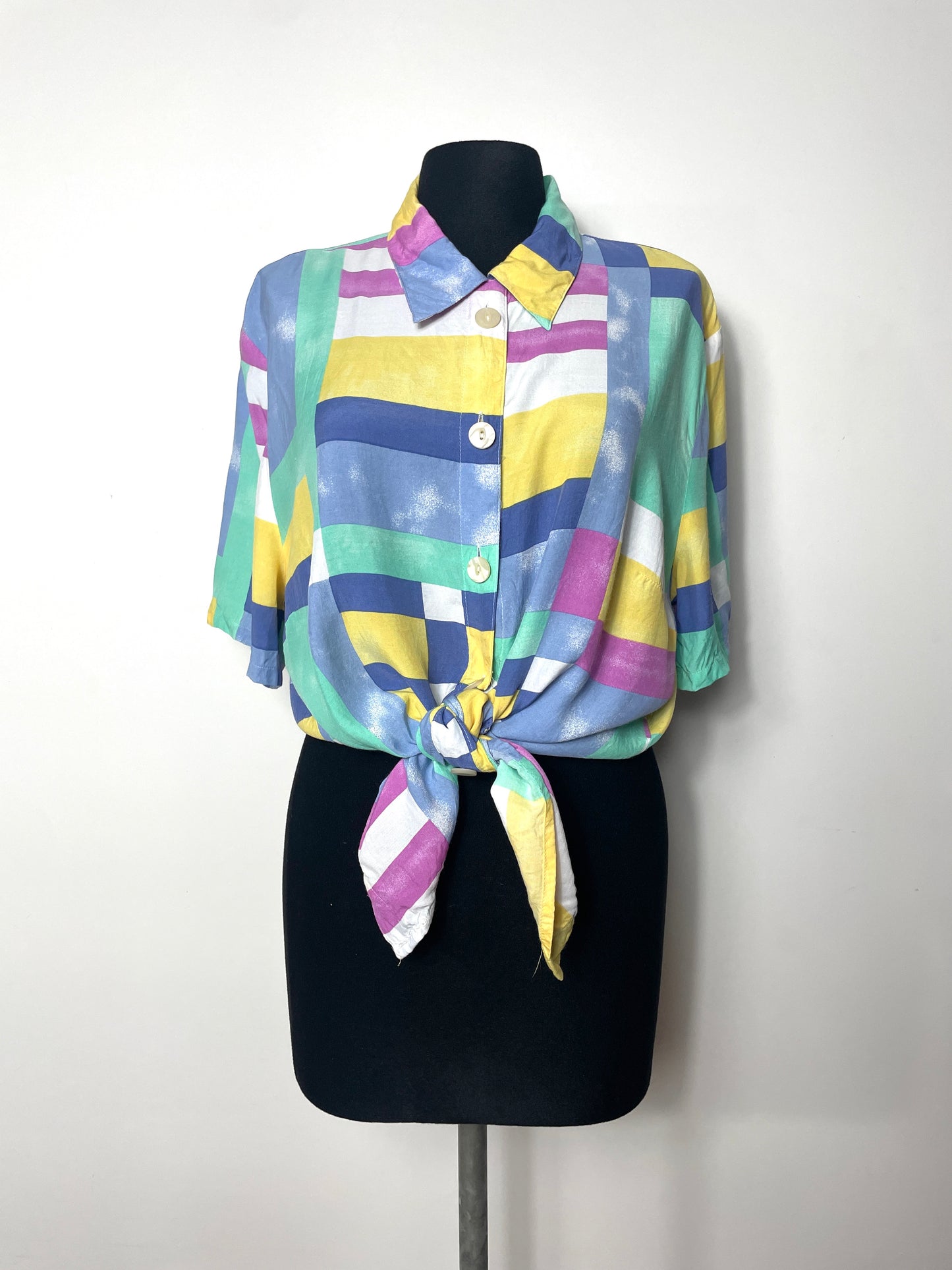 Chemise 90s pastel