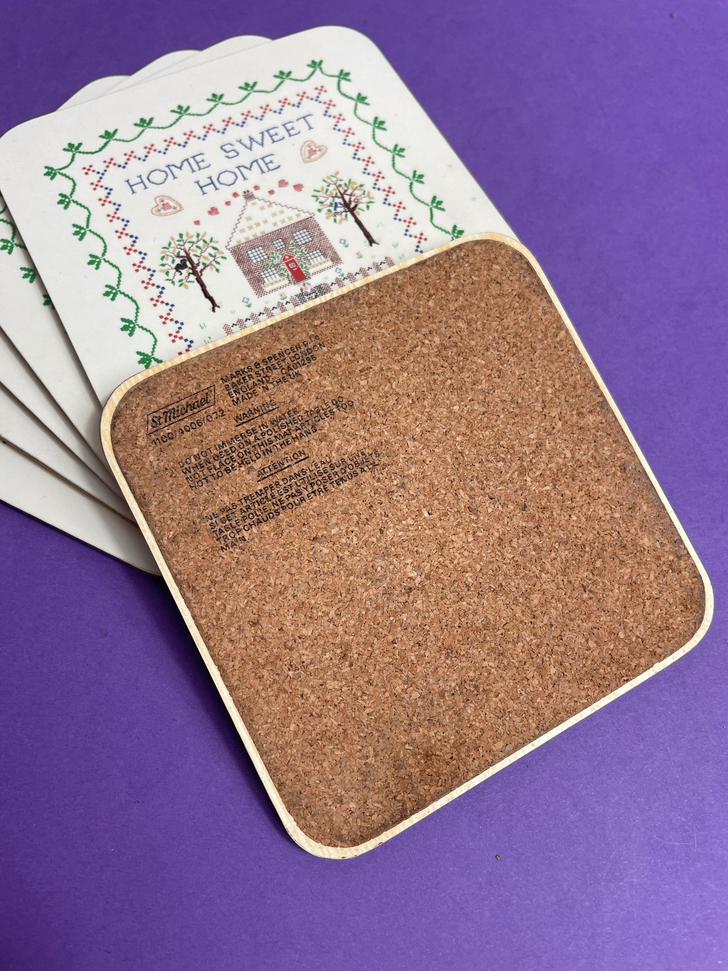 Sous-verres vintage Marks & Spencer