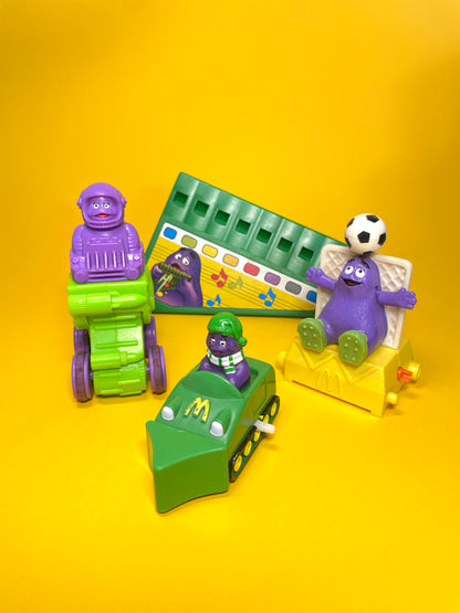 Lot figurines McDo Grimace
