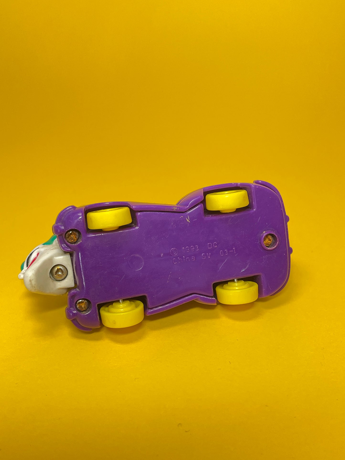 Figurine voiture Joker McDo 1993
