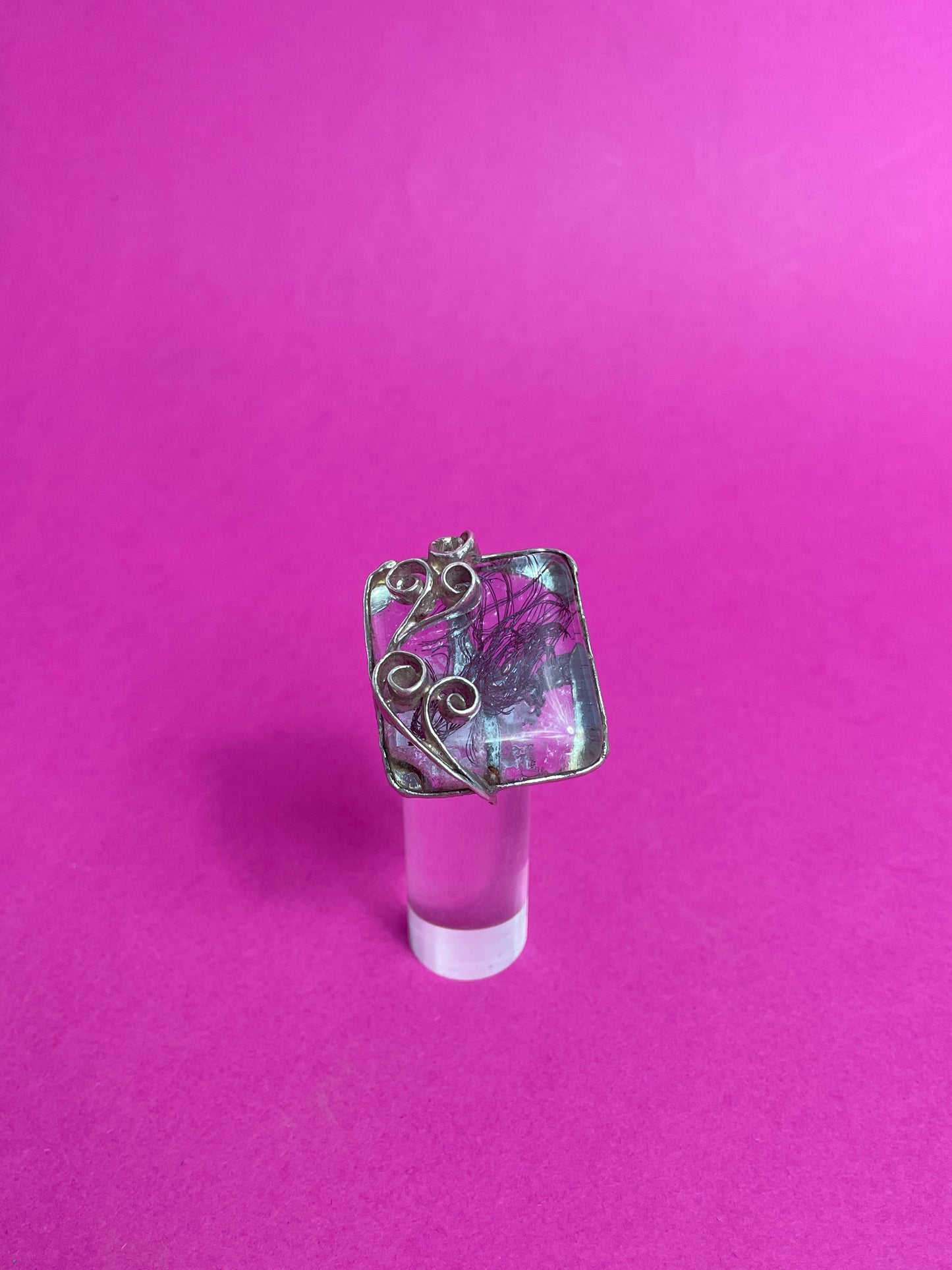 Bague artisanale vintage