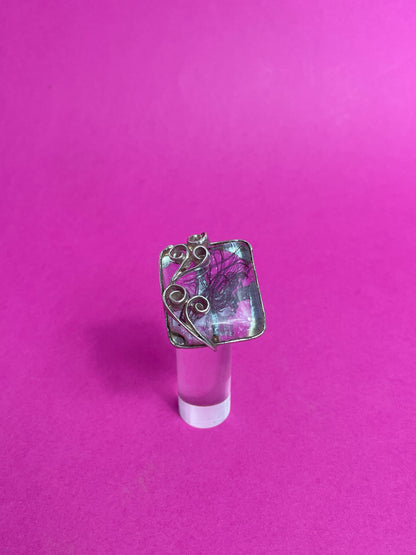 Bague artisanale vintage
