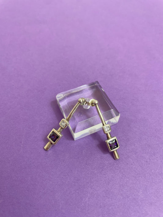Boucles d'oreilles en argent