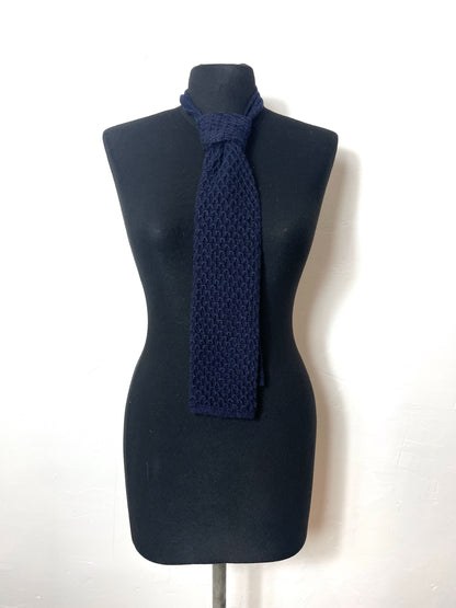 Cravate vintage 50s en laine