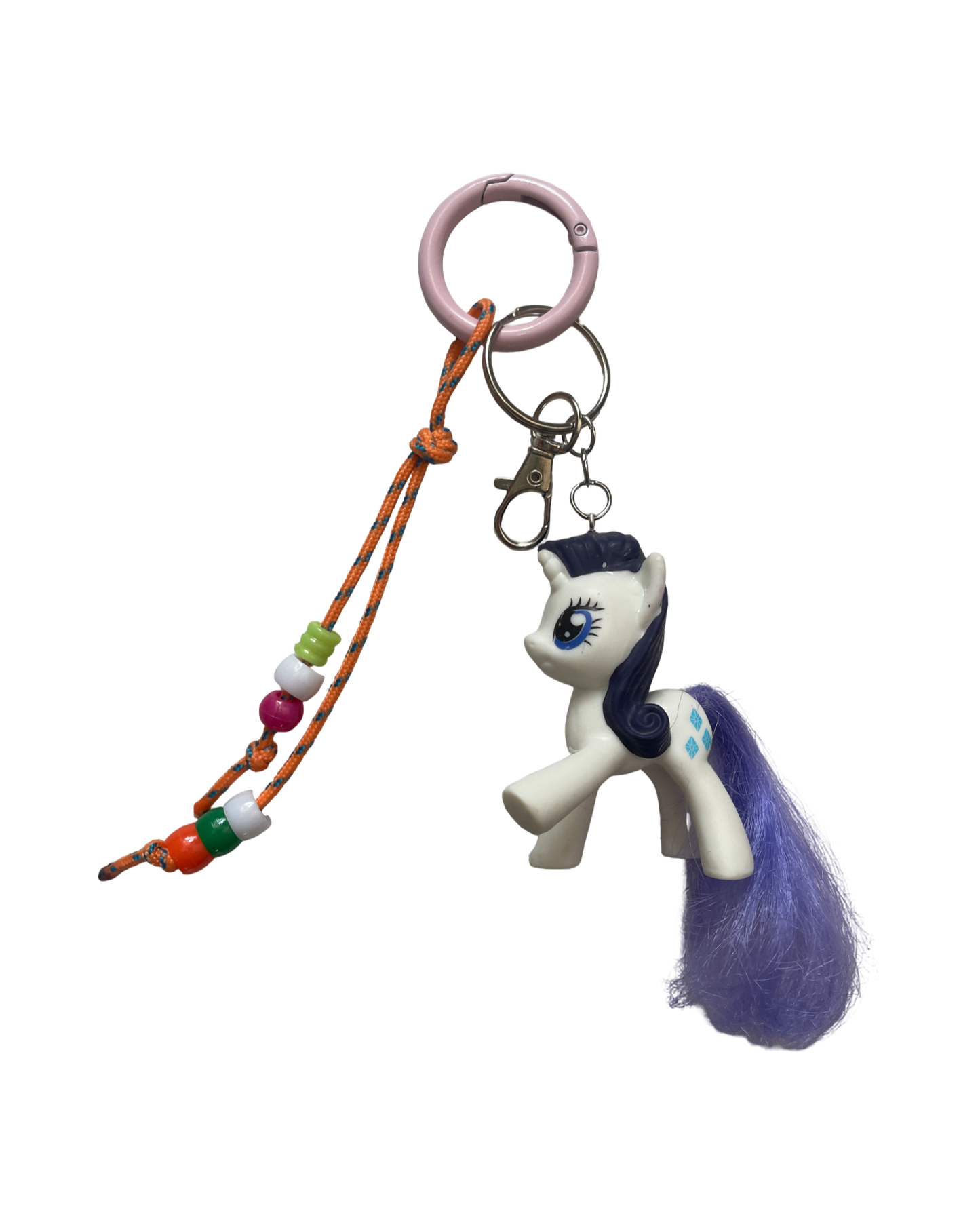 Bijou de sac poney blanc