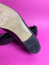 Charger l&#39;image dans la galerie, Ballerines vintage en cuir 37,5

