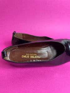 Ballerines vintage en cuir 37,5