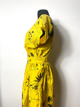 Charger l&#39;image dans la galerie, Robe jaune 80s
