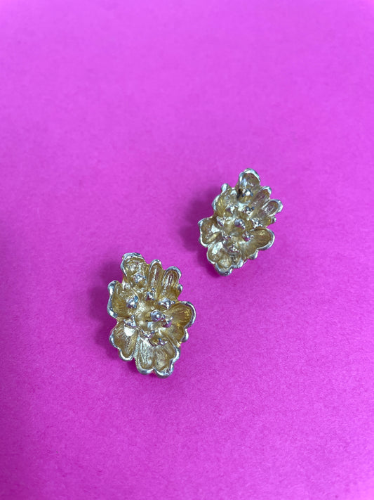 Clips vintage fleurs
