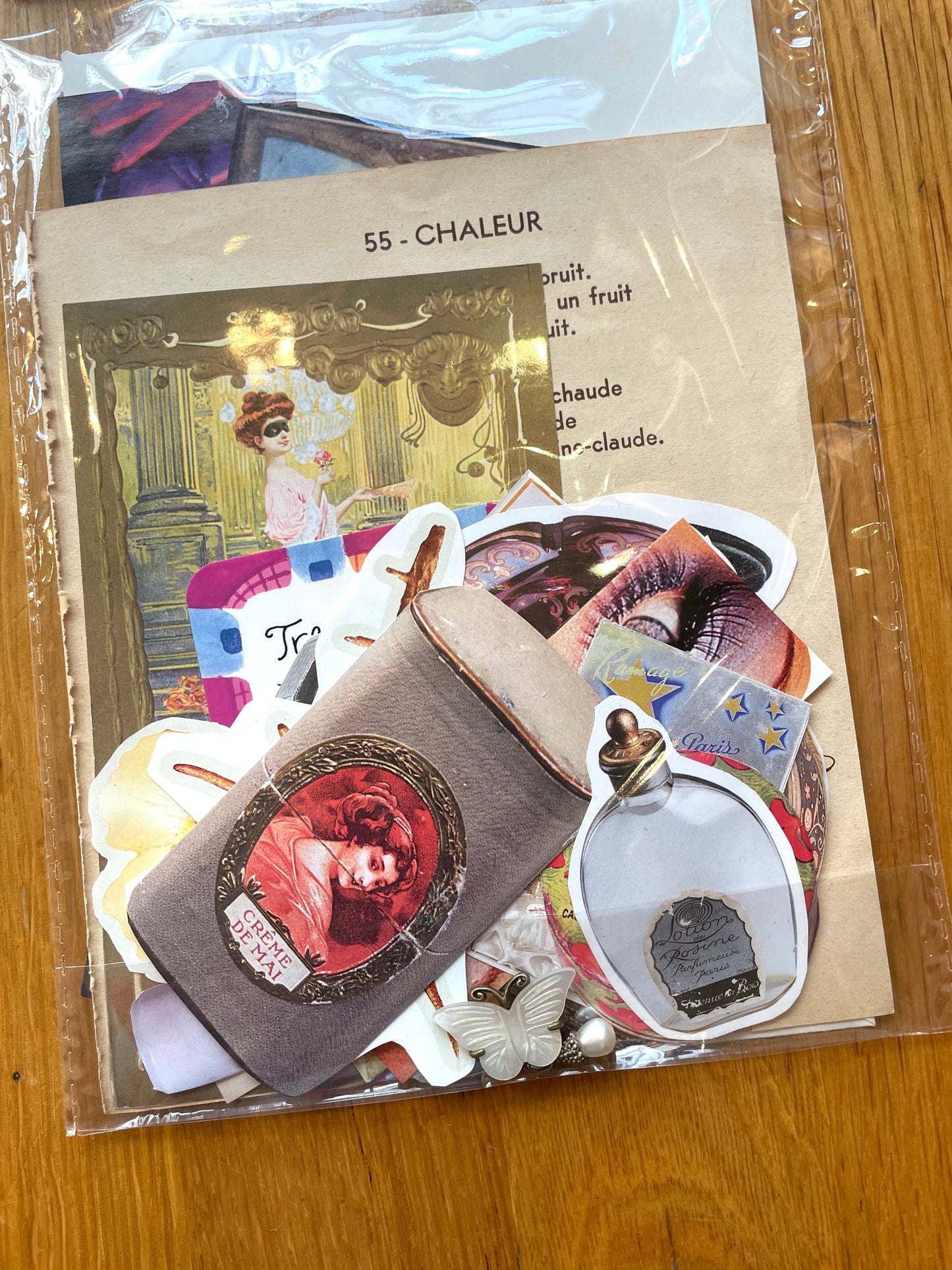 Kit de scrapbooking boudoir