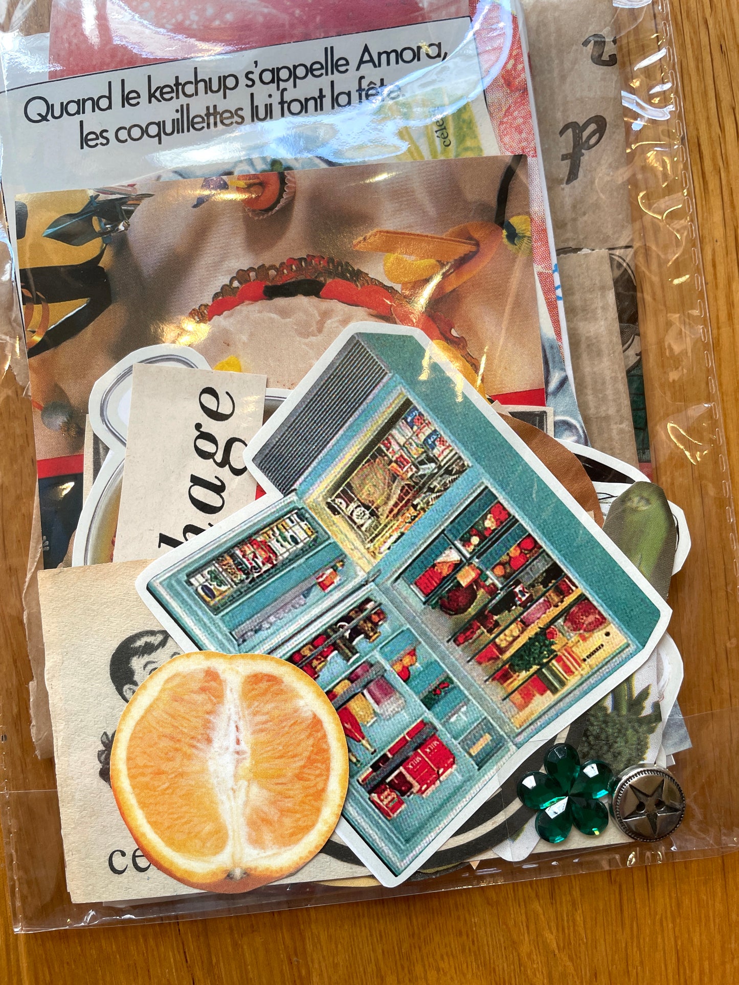 Kit de scrapbooking bouffe