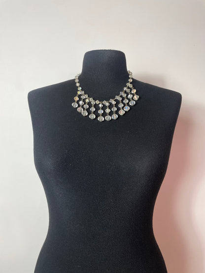 Collier 50s perles de cristal