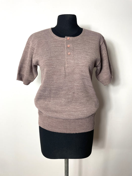 Pull vintage en laine