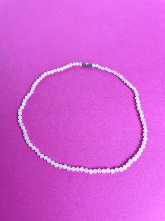 Collier quartz rose