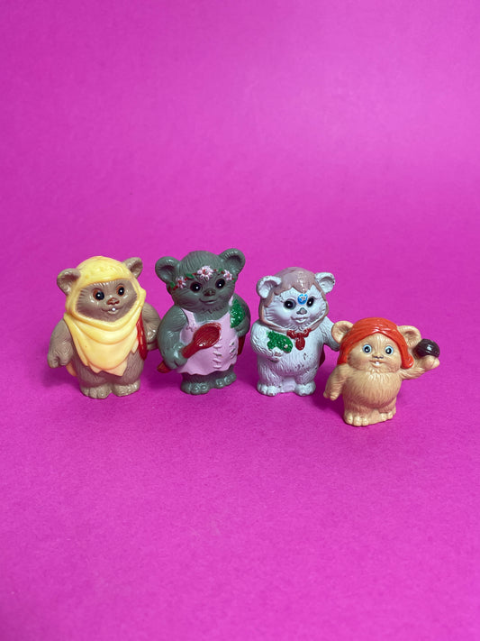 Figurines collector Ewoks 1984