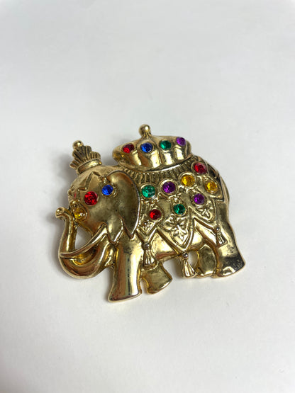 Broche 80s éléphant