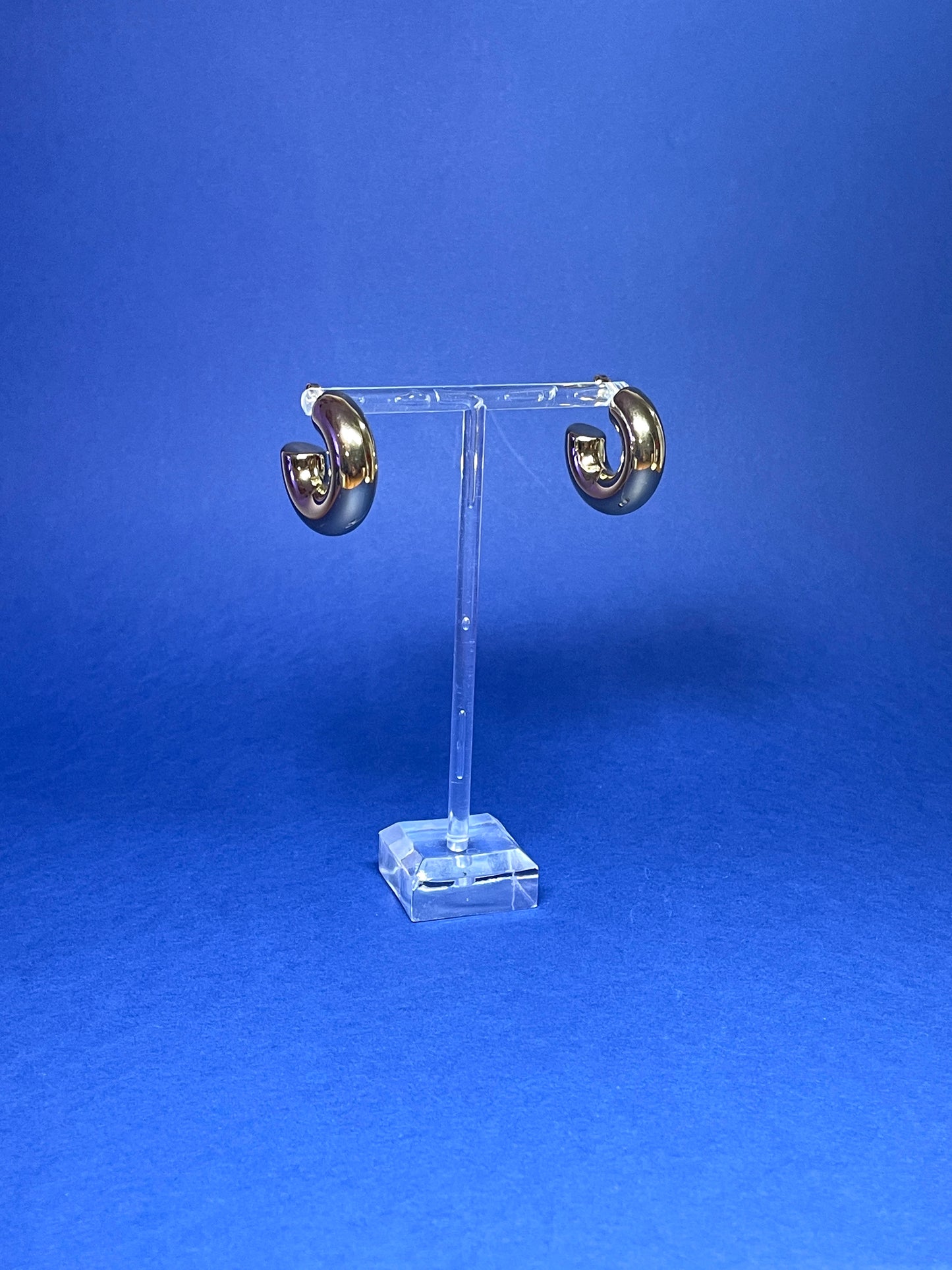 Créoles chunky dorées