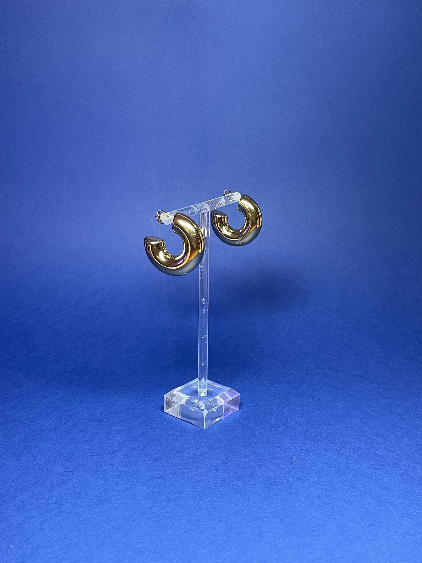 Créoles chunky dorées