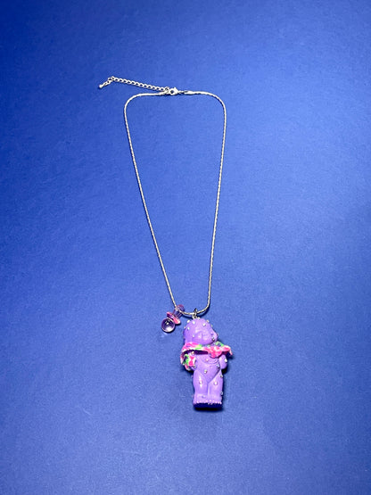 Collier chaîne Babies violet