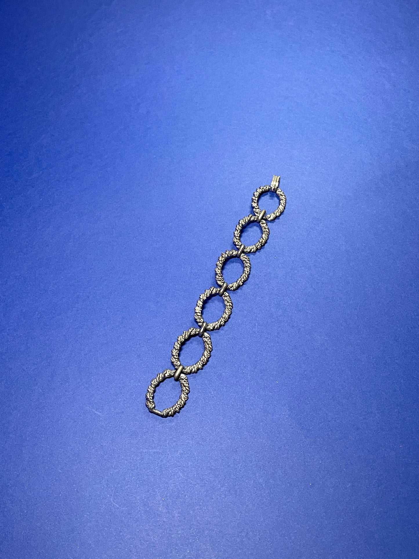 Bracelet vintage argenté