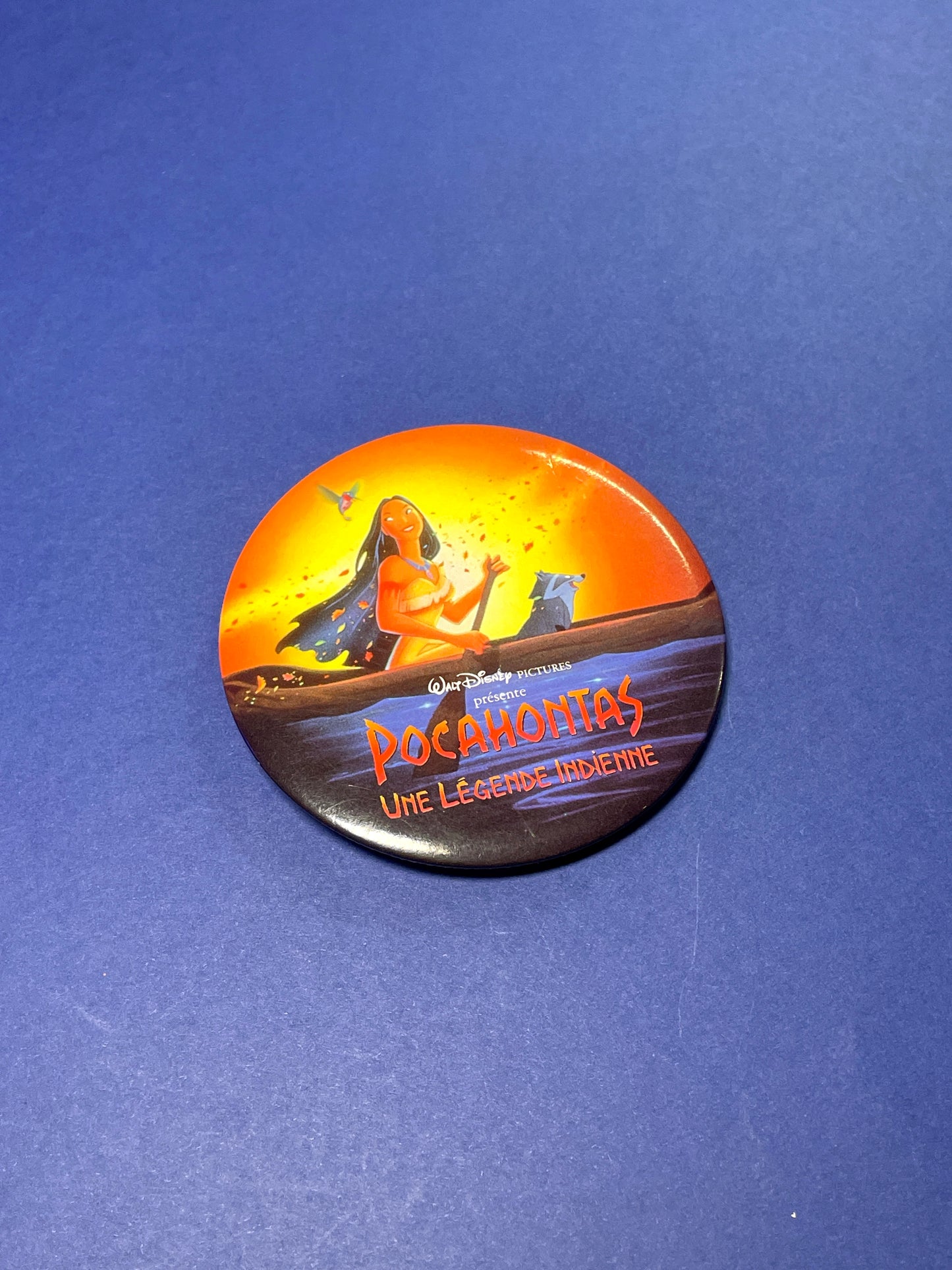 Badge Pocahontas vintage